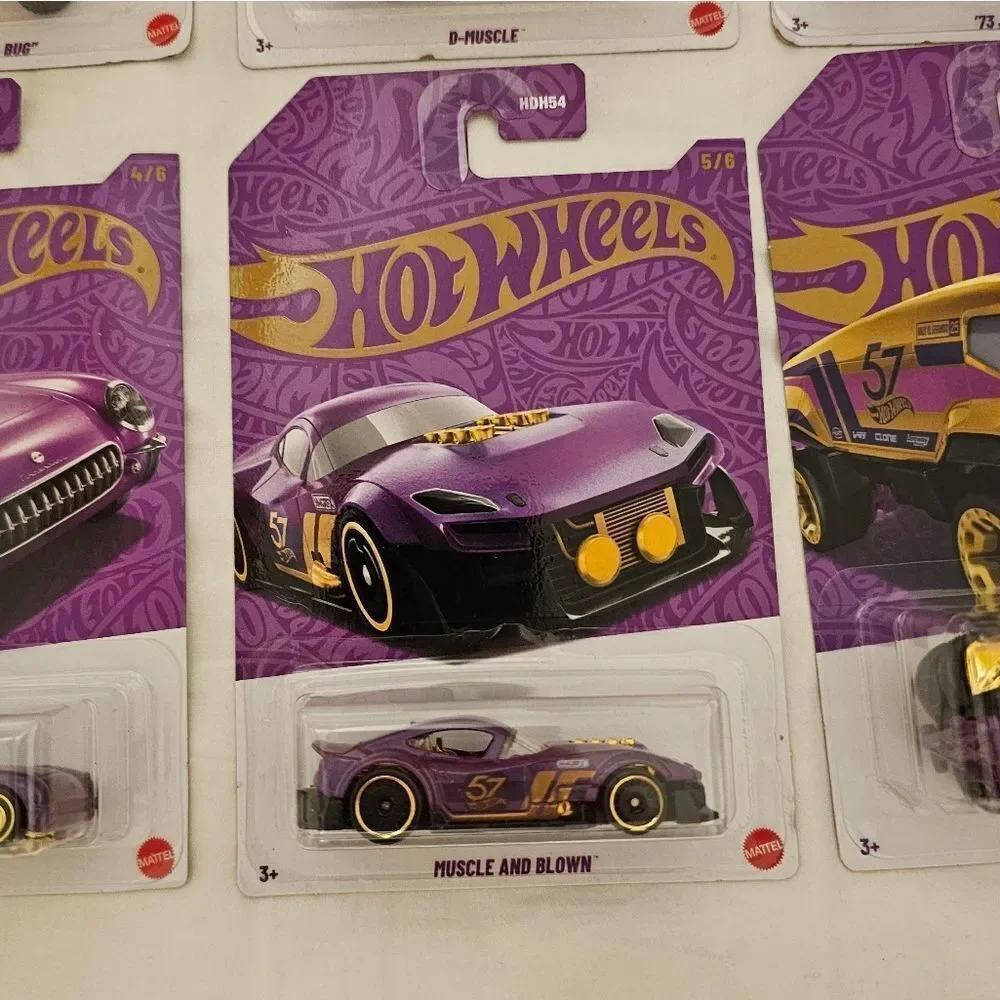 Hotwheels 57th Anniversary Full Set With Chase